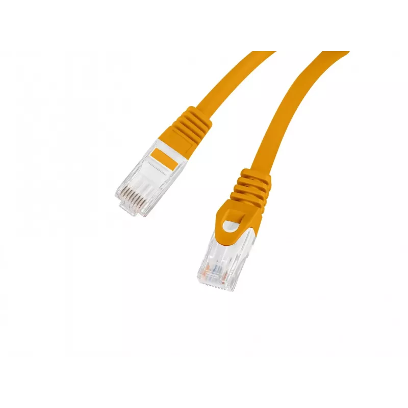 LANBERG Cat.6 UTP LSZH cable de red 20m naranja Fluke Passed