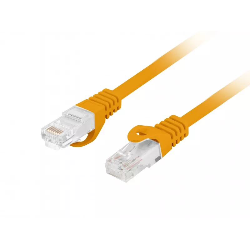 LANBERG Cat.6 UTP LSZH cable de red 20m naranja Fluke Passed