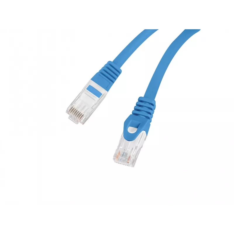 LANBERG Cat.6 UTP LSZH cable de red 20m azul Fluke Passed