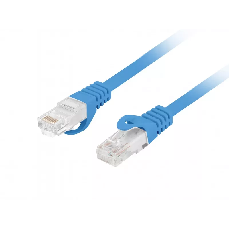 LANBERG Cat.6 UTP LSZH cable de red 20m azul Fluke Passed