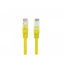 LANBERG Cat.6 UTP LSZH cable de red 20m amarillo Fluke Passed