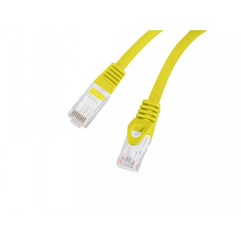 LANBERG Cat.6 UTP LSZH cable de red 20m amarillo Fluke Passed