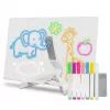 MEDIA-TECH Tablero de Dibujo LED MT4304 - A4 Tableta Luminosa para Calcar, Dibujar, Animar