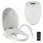MEDIA-TECH Inodoro Inteligente MT5705 Bidé Electrónico con Asiento Calefactado, Lavado con Agua Caliente, Secador, Neutralizador de Olores, Luz Nocturna, Mando a Distancia