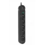 ART F2110 regleta de enchufes 5 tomas 16A 3m negro