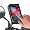 WILDMAN FK3 bolsa de cuadro para bicicleta con soporte para móvil, negra