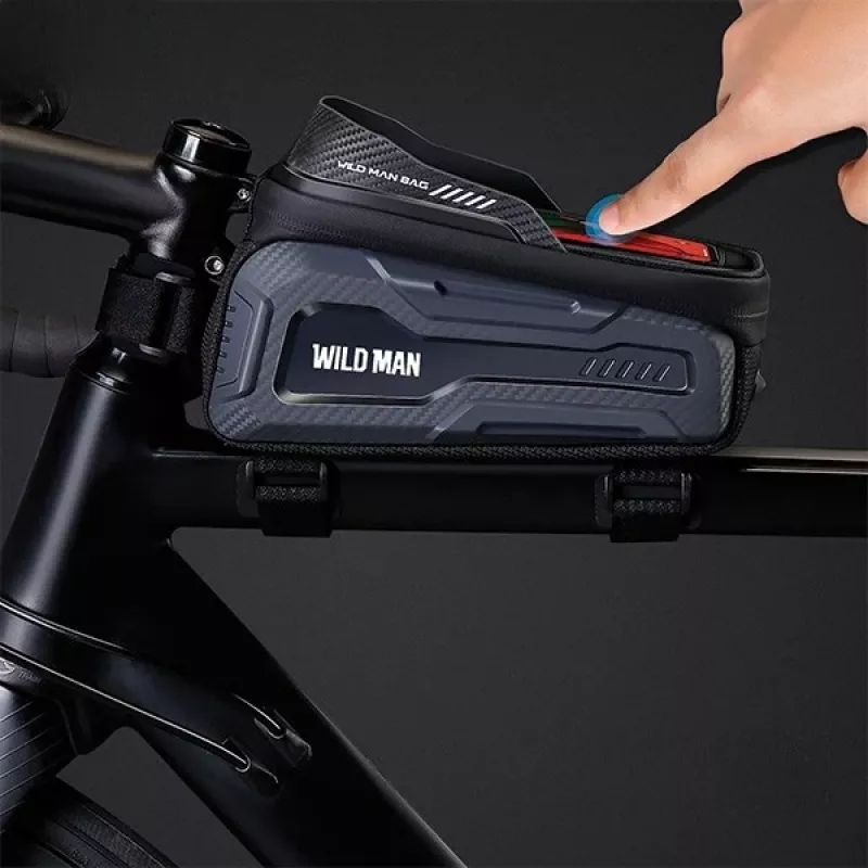 WILDMAN M20 bolsa de cuadro para bicicleta negra