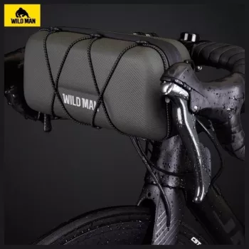 WILDMAN GD8 bolsa de manillar para bicicleta verde