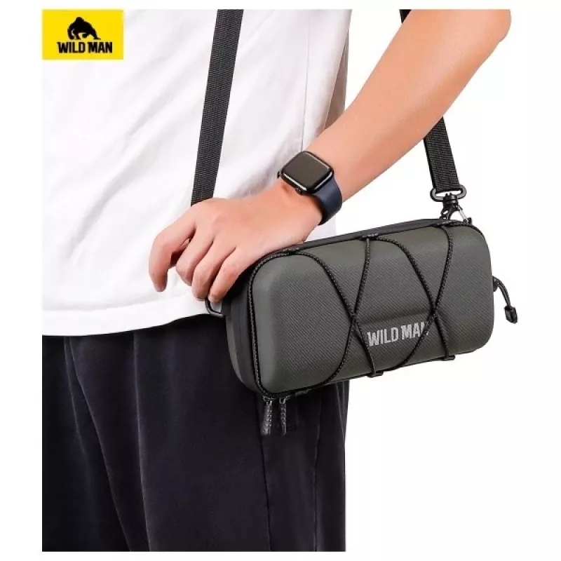 WILDMAN GD8 bolsa de manillar para bicicleta verde