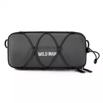 WILDMAN GD7X bolsa de manillar para bicicleta / soporte para móvil negro