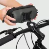 WILDMAN GD7X bolsa de manillar para bicicleta / soporte para móvil negro