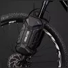 WILDMAN GD6XPlus bolsa de manillar para patinete eléctrico, bolsa para portaequipajes de cuadro, negra