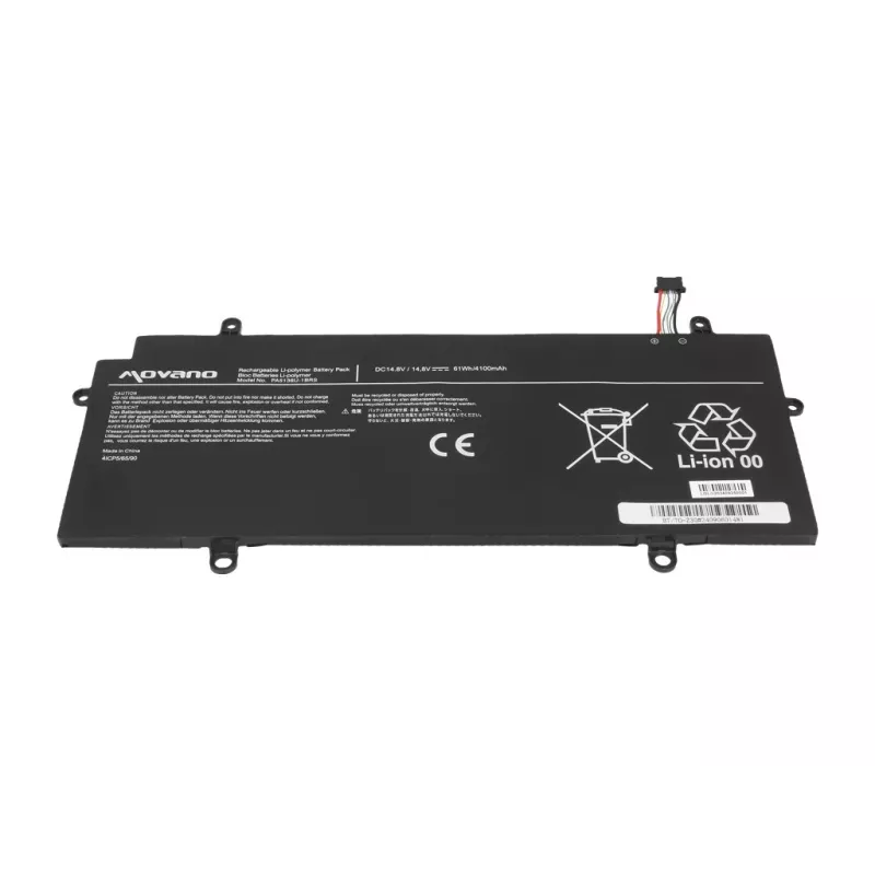 MOVANO Batería PA5136U-1BRS para Toshiba Portege Z30 Z30-A Z30-B Z30-C - 4100 mAh (61 Wh)