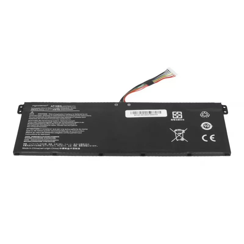 MOVANO Batería AP19B5L para Acer Aspire 5 A515-43 Swift 3 SF314-42 Vero AV15-51 - 3400 mAh (52 Wh)