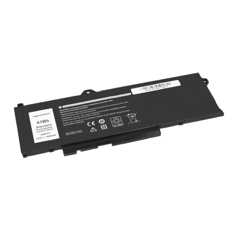 MOVANO Batería GRT01 para Dell Latitude 5421 5521 5531 Precision 3470 3561 3571 3581 - 3950 mAh (61 Wh)