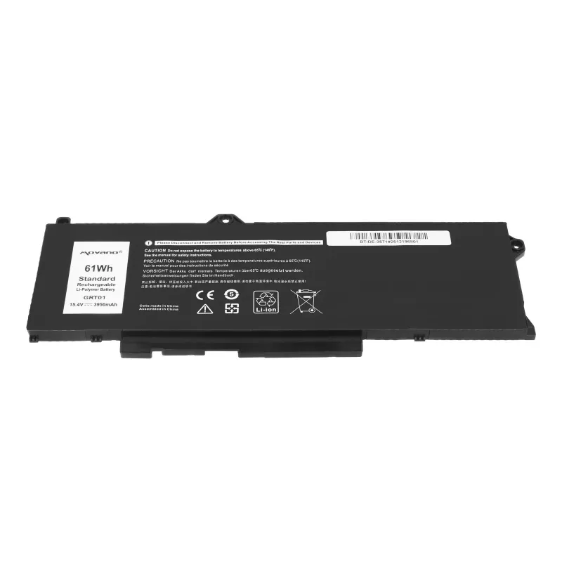 MOVANO Batería GRT01 para Dell Latitude 5421 5521 5531 Precision 3470 3561 3571 3581 - 3950 mAh (61 Wh)
