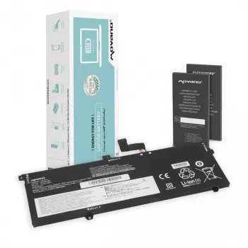 MOVANO Batería L18C6PD1 L18M6PD1 para Lenovo ThinkPad X13 X390 X395 - 4220 mAh (48 Wh)