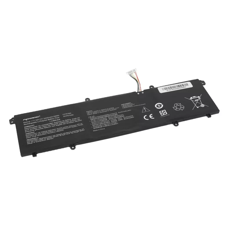 MOVANO Batería C31N1905 para ASUS VivoBook S14 M433 S433 S433FL S15 S533 S533EQ - 3400 mAh (39 Wh)