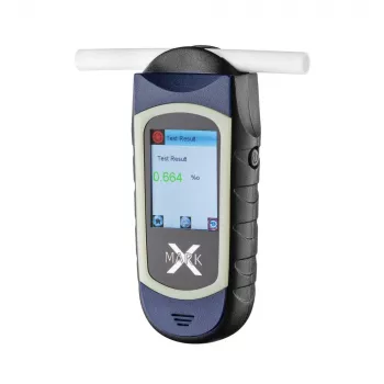 ALCOVISOR alcoholímetro electroquímico Mark X azul