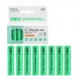 Baterías GREEN CELL 8xAAA HR03 950mAh NiMH