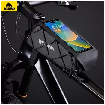 WILDMAN GX100 bolsa de cuadro para bicicleta - negra