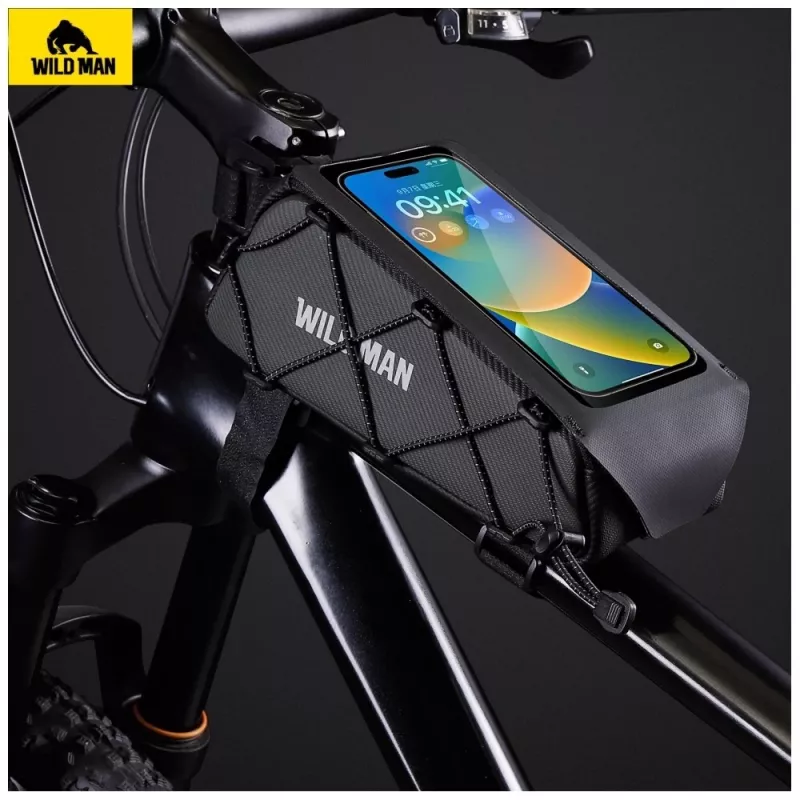 WILDMAN GX100 bolsa de cuadro para bicicleta - negra