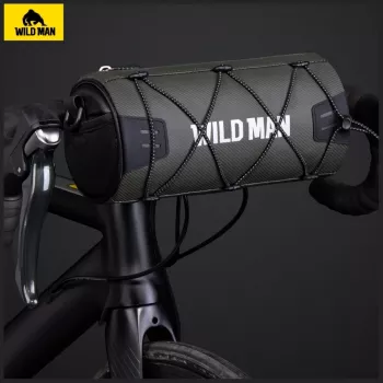 WILDMAN GX300 bolsa de cuadro para bicicleta 2L, negra