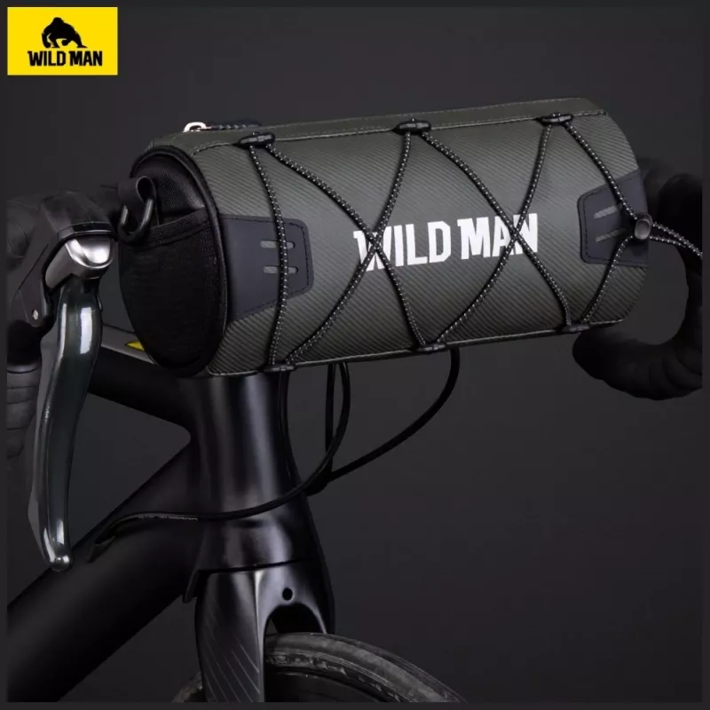 WILDMAN GX300 bolsa de cuadro para bicicleta 2L, negra