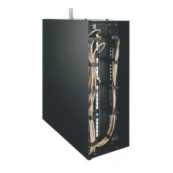 Vaddio Middle Atlantic caja rack de montaje en pared 4U - negra - 19