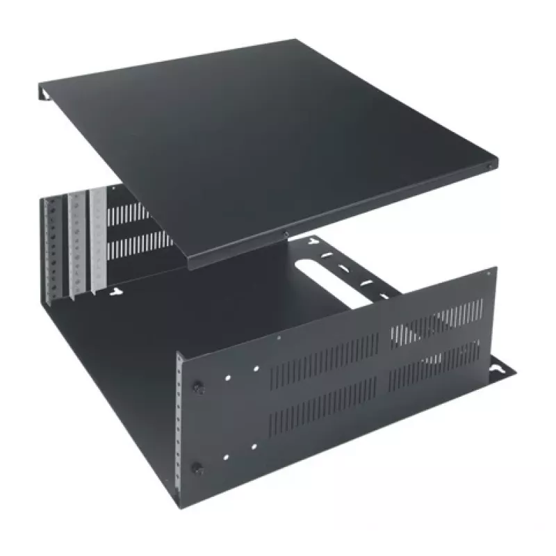 Vaddio Middle Atlantic caja rack de montaje en pared 4U - negra - 19