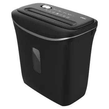 Deli E9945 trituradora de papel de corte en partículas, 10 hojas, 20L, P-4