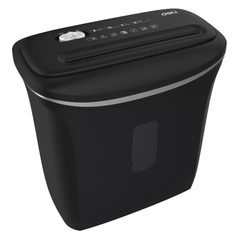 Deli E9945 trituradora de papel de corte en partículas, 10 hojas, 20L, P-4