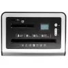 DELI E9917EU trituradora de papel de corte en partículas, 10 hojas, 20L, negra