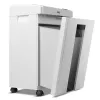 Deli E9952 trituradora de papel de corte en partículas, 10 hojas, 21L, negra