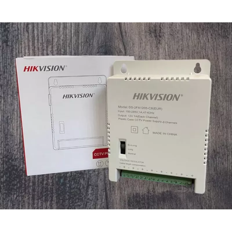 Hikvision DS-2FA1205-C8 fuente de alimentación SMPS multicanal 12V 5A 60W
