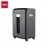 Deli Destructora de papel de corte cruzado E14400, 12 hojas, 23L, Negra