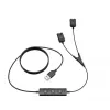 Yealink cable Trainer USB/QD para serie YHS (USB a QD) - negro