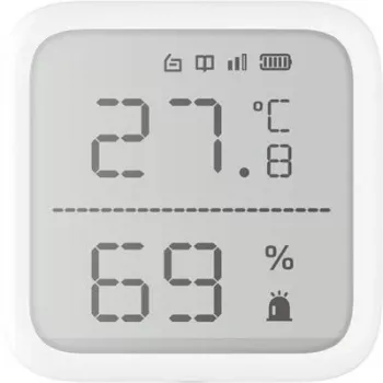 Hikvision DS-PDTPH-E-WE Sensor de temperatura y humedad AX PRO