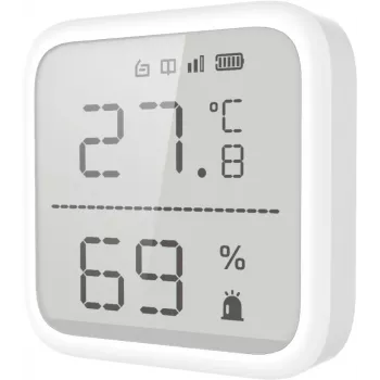 Hikvision DS-PDTPH-E-WE Sensor de temperatura y humedad AX PRO