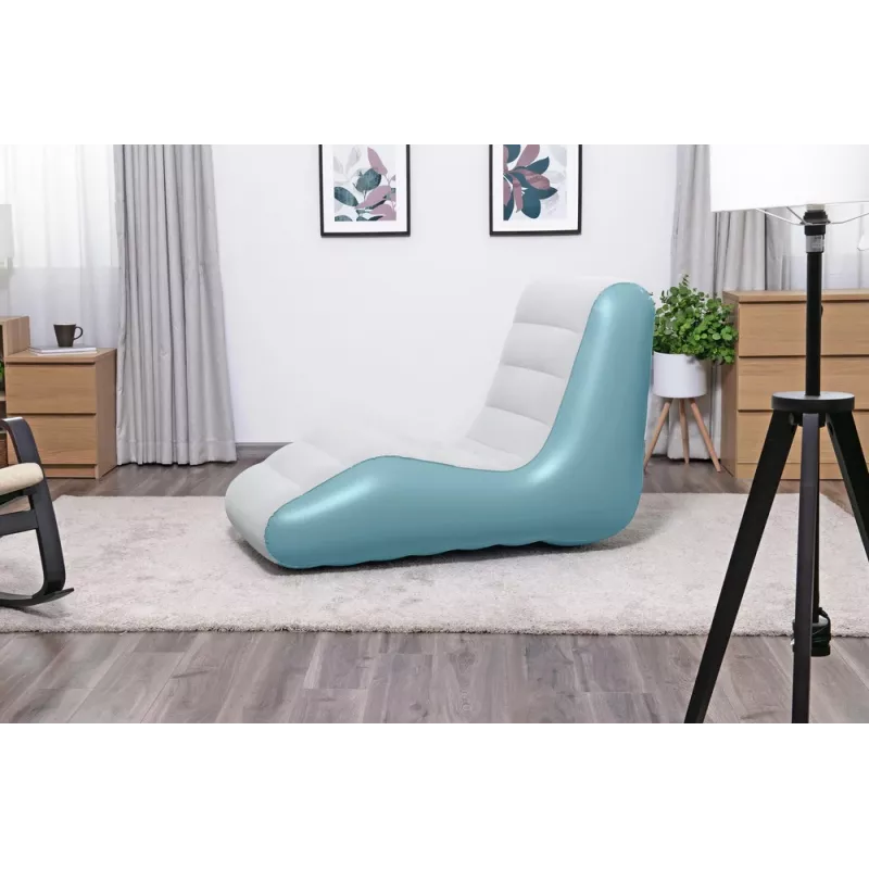 Bestway Sillón hinchable 75127 gris