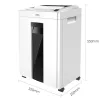 Deli ET053 Destructora de papel de corte cruzado, 10 hojas, 20L, P-4