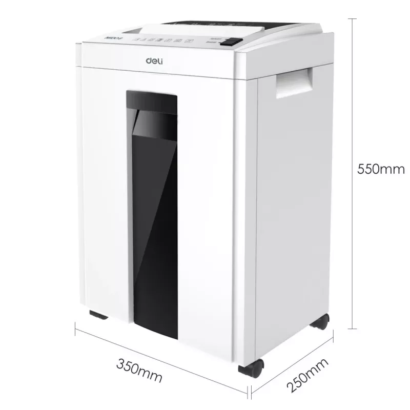 Deli ET053 Destructora de papel de corte cruzado, 10 hojas, 20L, P-4