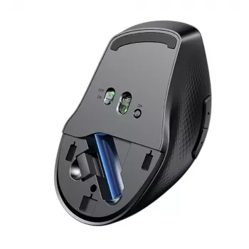 UGREEN MU101 Ratón inalámbrico 2.4G+BT Azul