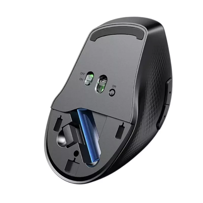 UGREEN MU101 Ratón inalámbrico 2.4G+BT Azul