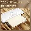 DELI plastificadora de oficina ET105 A3 - Calor y frío, 2 rodillos, 125 micras