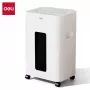 Deli ET048 destructora de papel de corte cruzado, 8 hojas, 15 L, Negro