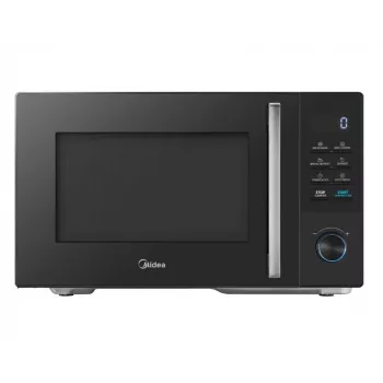 Midea MMO-AG25VB(BK) microondas con grill 25L 900W, negro