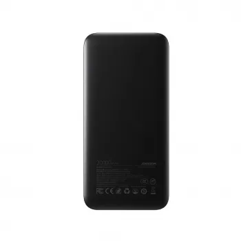 Batería externa Joyroom JR-PBF14 Pro 22.5W 20000mAh con pantalla digital 2x USB-A 1x USB-C - Negro