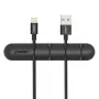 UGREEN Clip de gestión de cables de 4 ranuras (pack de 2) - Negro