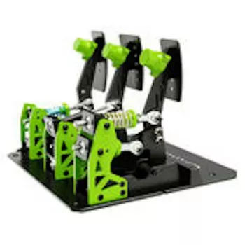 Juego de 2 pedales CAMMUS LC200 con freno de célula de carga de 200 kg y pedal de acelerador de efecto Hall